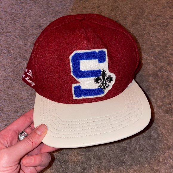 Supreme F**k B*tches Get Money Wool Baseball Cap *Collectors Item* - Picture 2 of 6